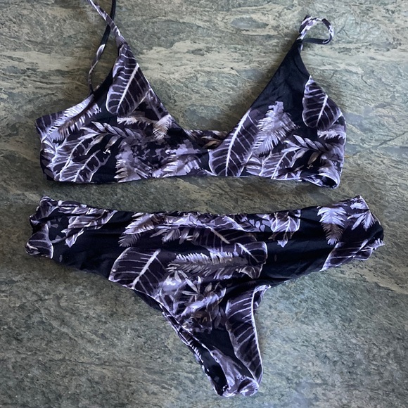mai underwear Swim Mai Underwear Palm Tree Bikini Set Poshmark